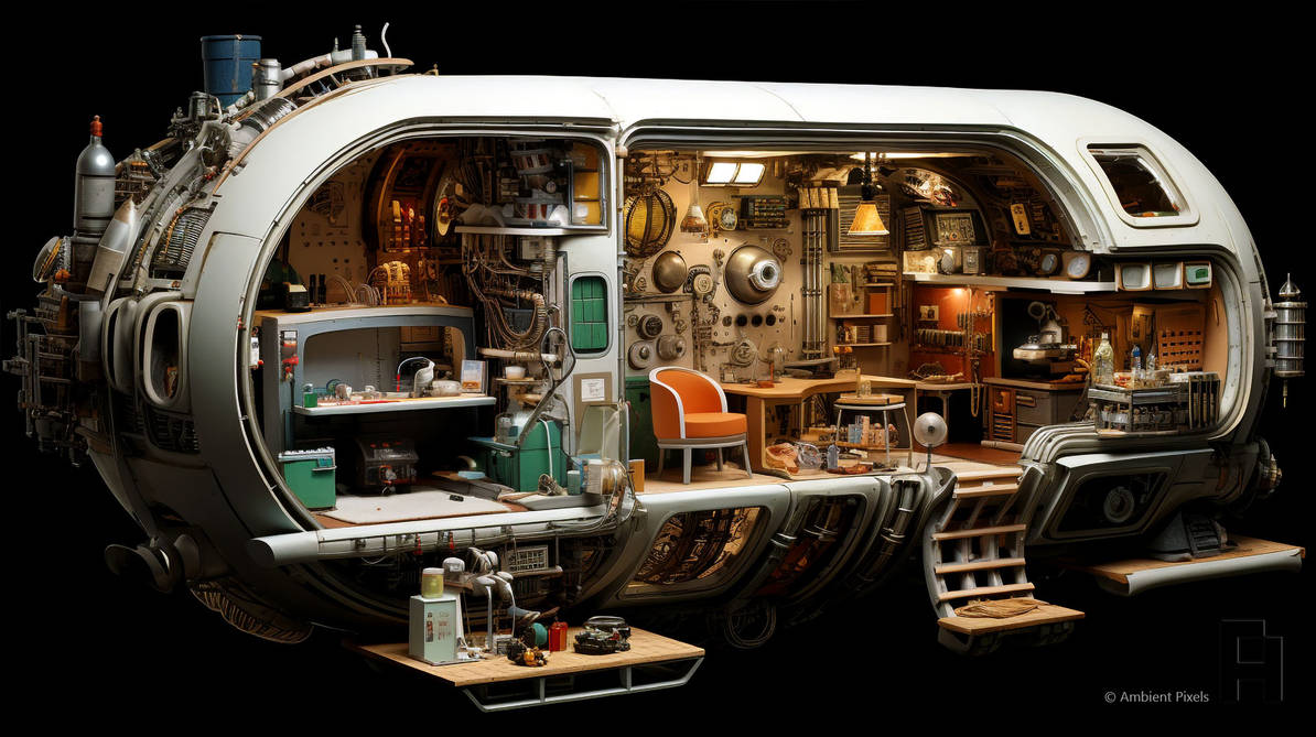 Cosmic & Cybernetic Interiors
