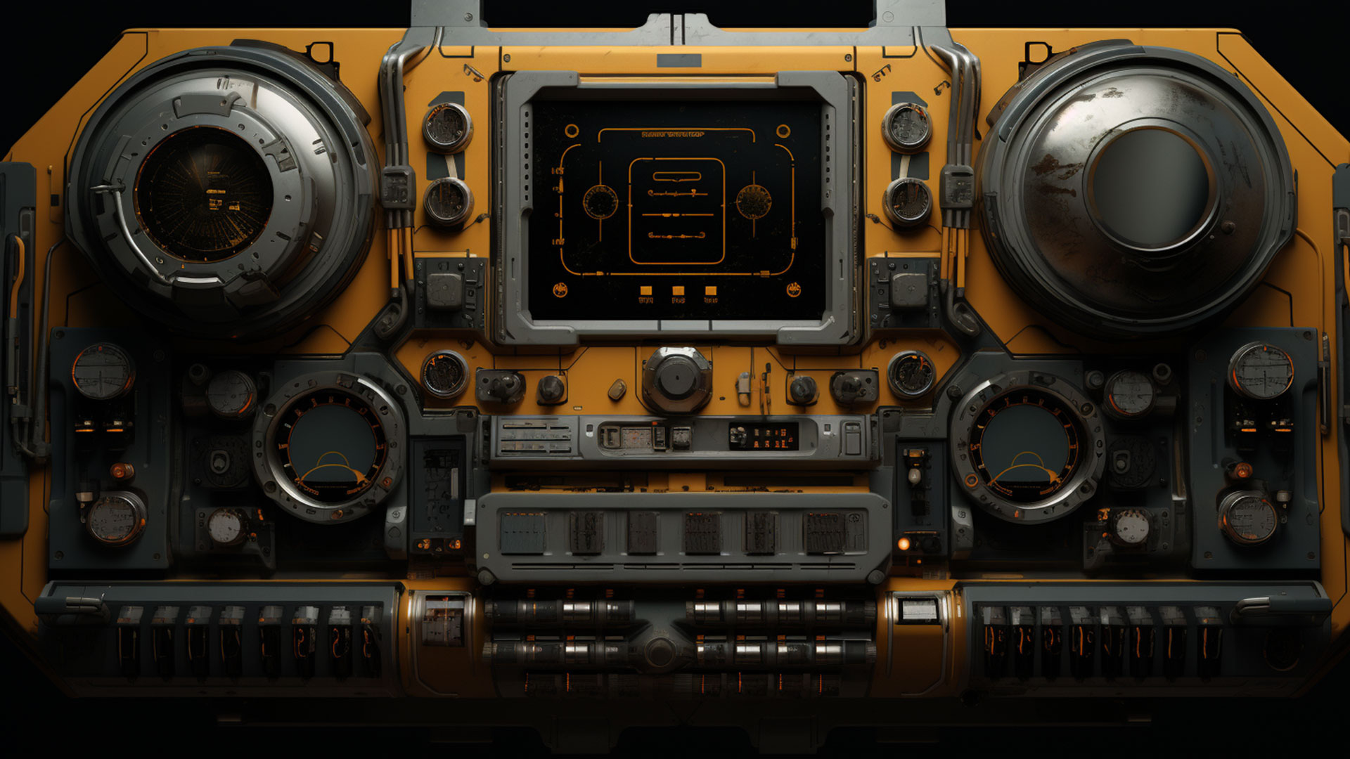 Card Forge Spaceship Cockpit